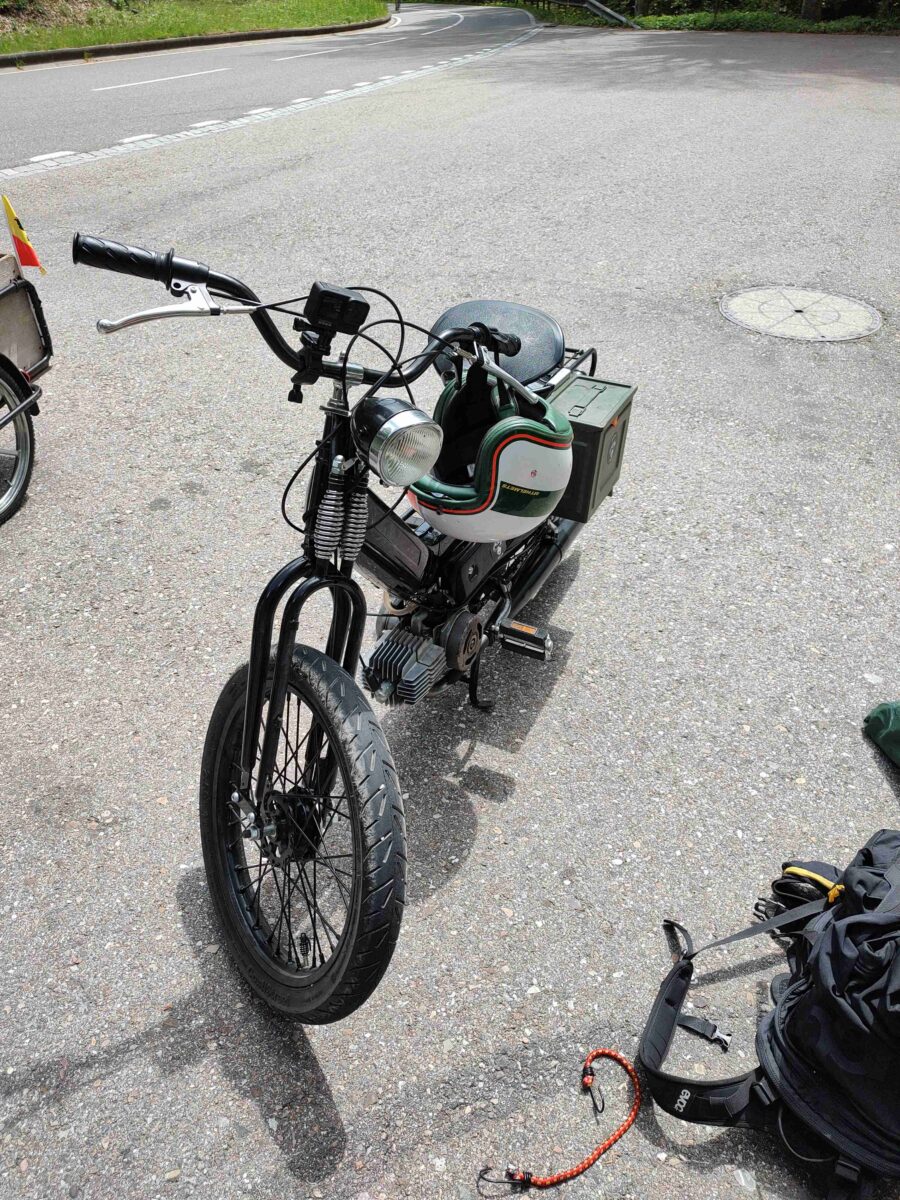 Projekt Springergabel | Puch Maxi N